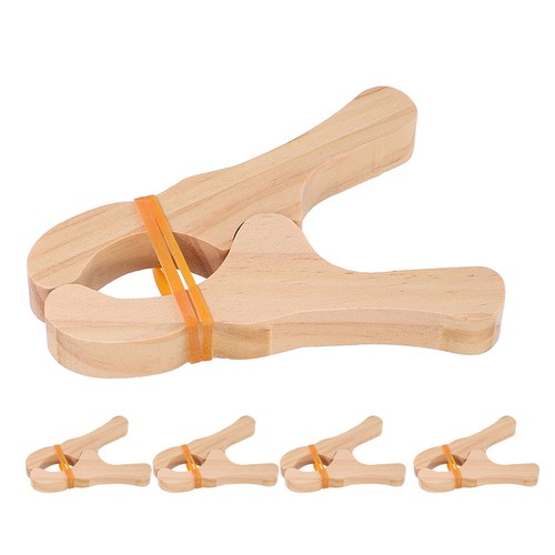Wooden fort clips 5pcs durable - 5pcs,